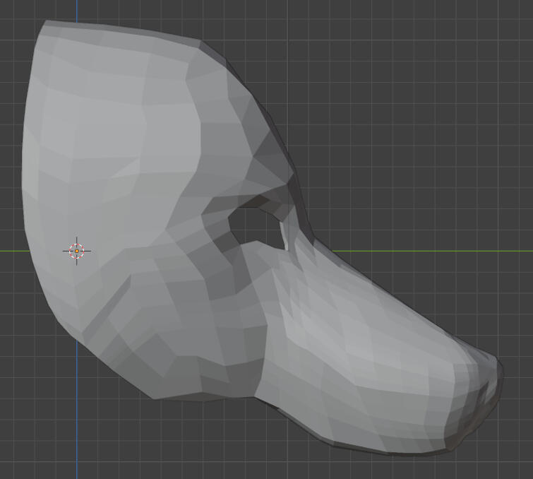 Coyote Side View [ Moving Jaw ]
